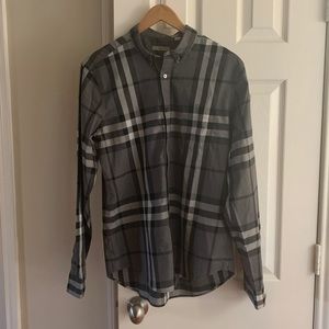 Authentic Grey Men’s Burberry Shirt